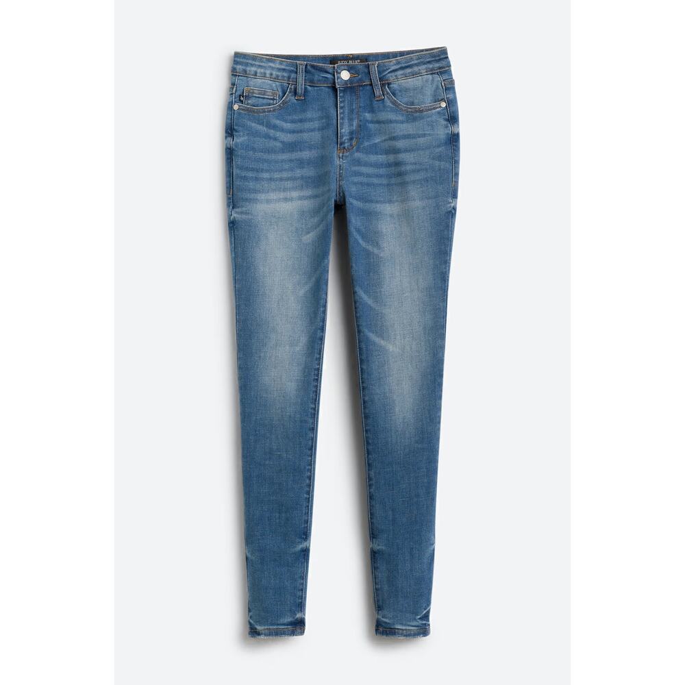 JUDY BLUE Elliana Skinny Stretch Jean in Medium Blue Wash Size 11/30 JB8859